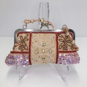 SOLD Vintage beaded bag